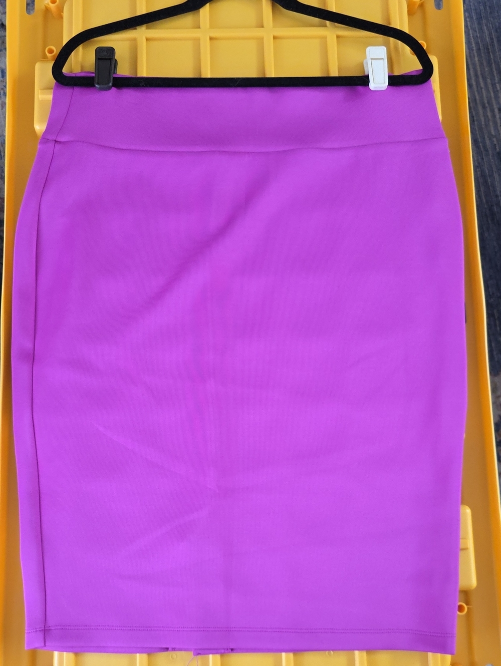 Fushia Scuba Skirt